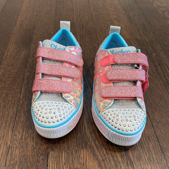 NWOB Sketchers Little Kids Twinkle Toes Size 1 - Picture 3 of 6